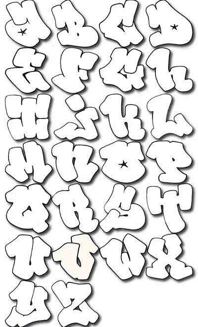 Detail Graffiti Abcd Nomer 26