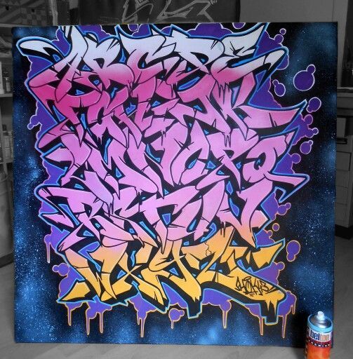 Detail Graffiti Abcd Nomer 27