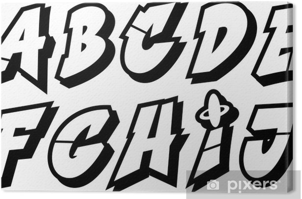 Detail Graffiti Abcd Nomer 34