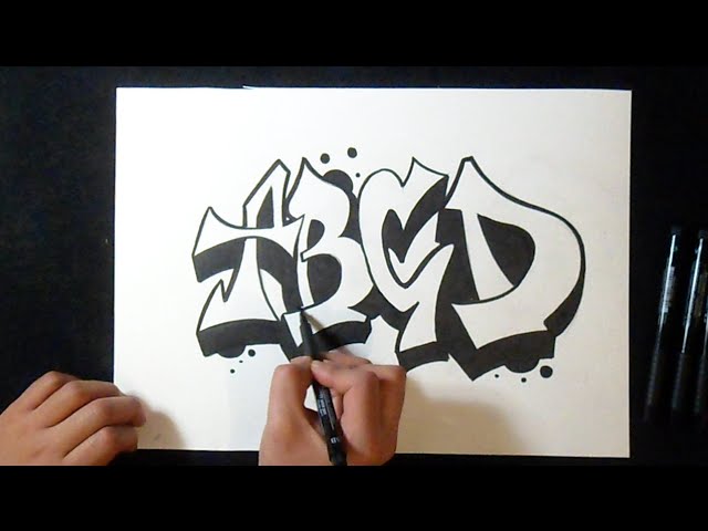 Detail Graffiti Abcd Nomer 38