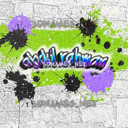 Detail Graffiti Abdul_rahman Nomer 2