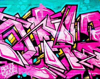 Detail Graffiti Abjad Berwarna Nomer 24
