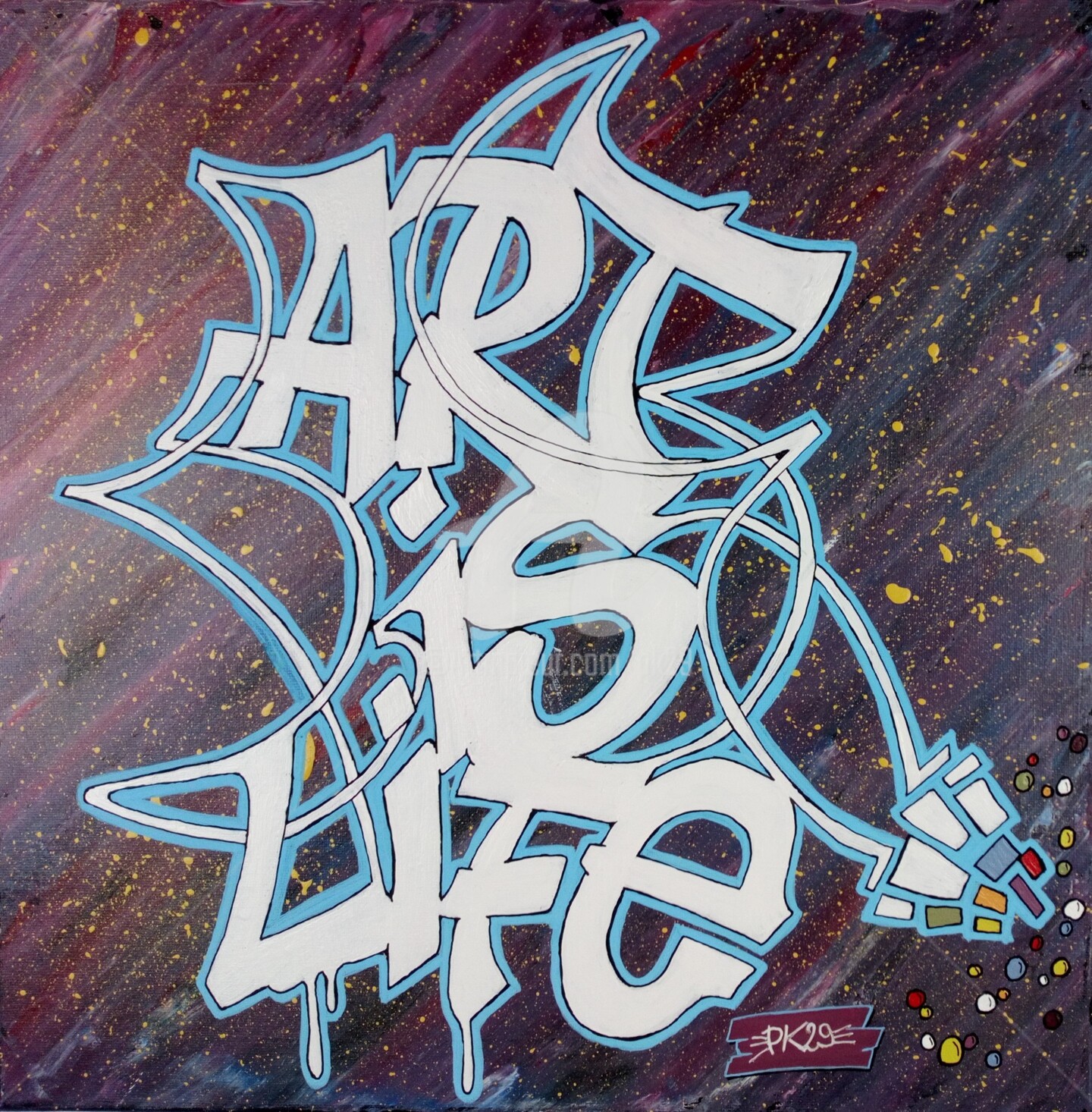 Detail Graffiti About Life Nomer 25
