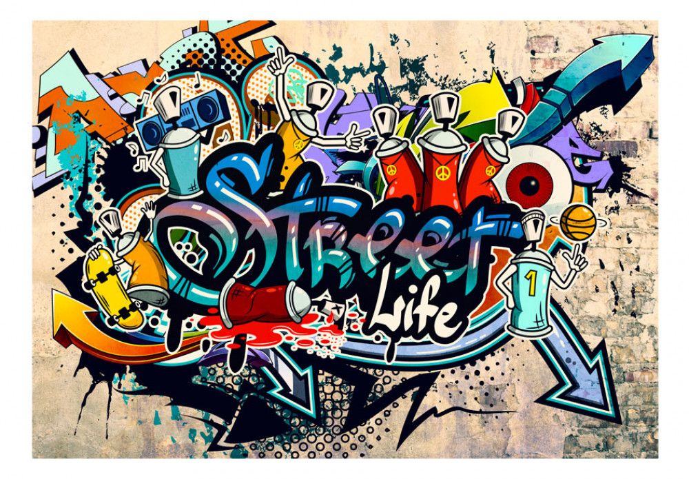 Detail Graffiti About Life Nomer 4