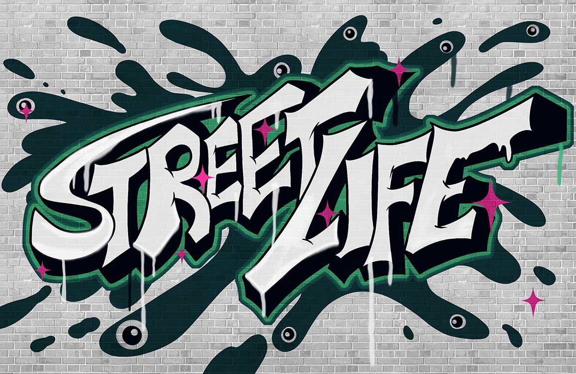 Detail Graffiti About Life Nomer 7