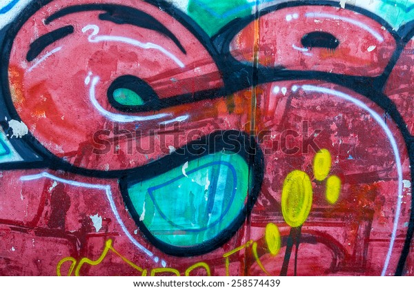 Detail Graffiti Abstrak 3d Nomer 25