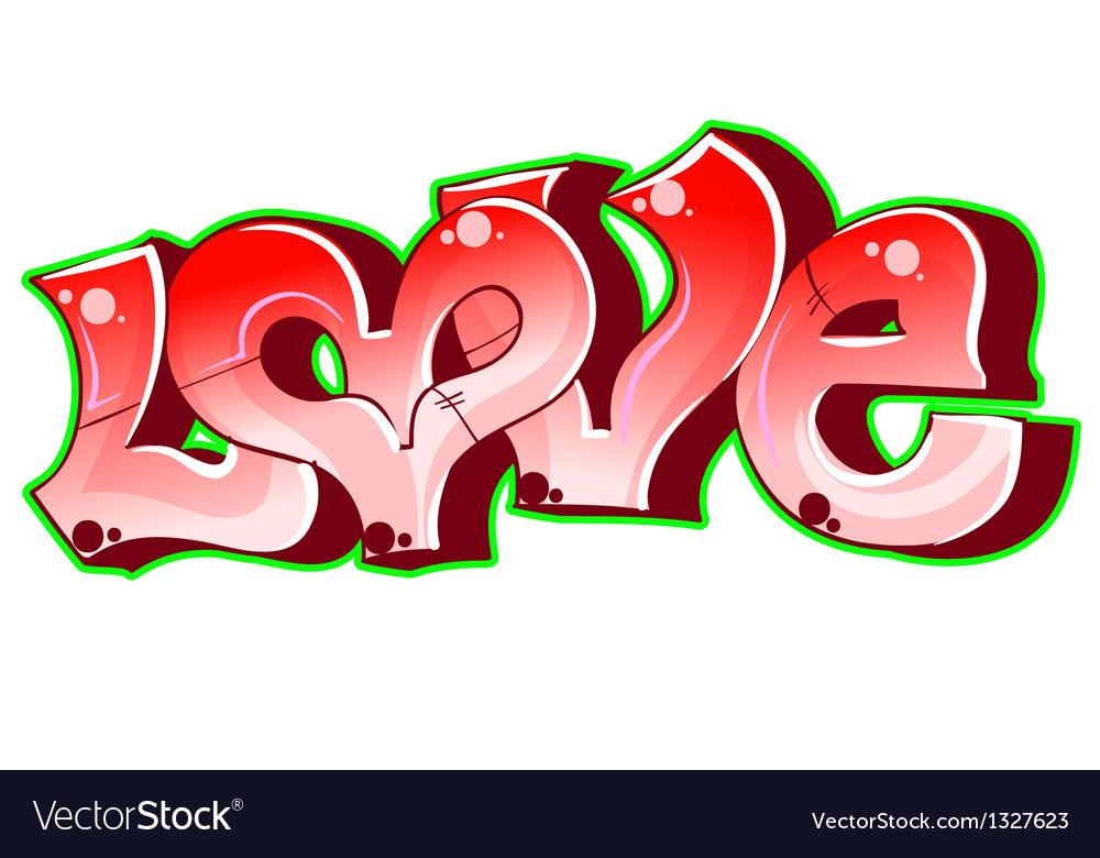 Detail Graffiti Accent Vector Nomer 15