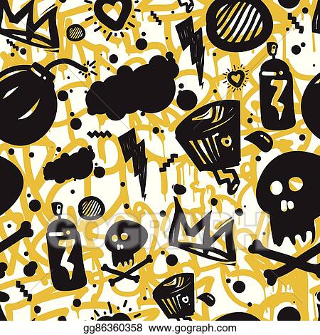 Detail Graffiti Accent Vector Nomer 18