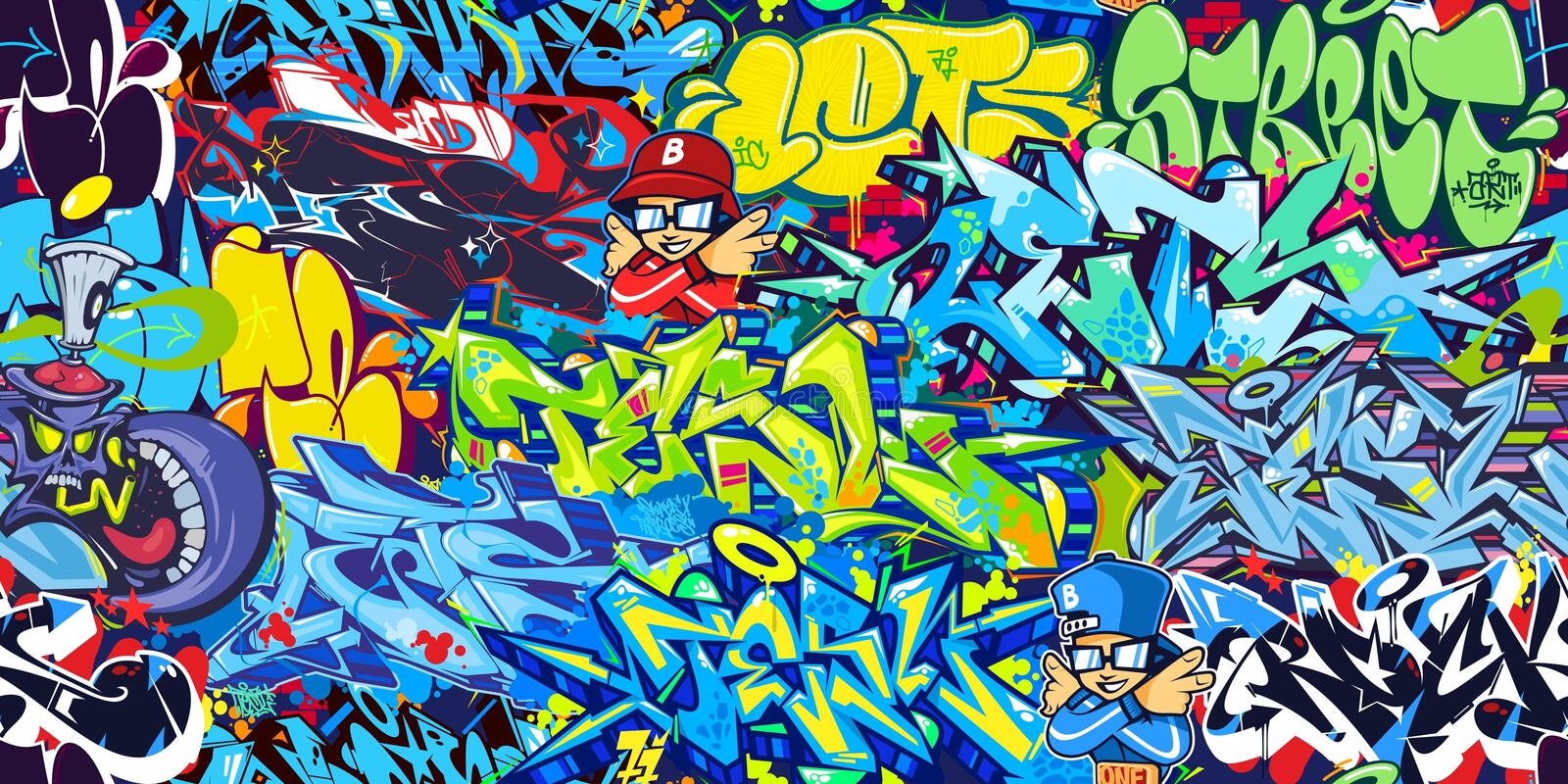 Detail Graffiti Accent Vector Nomer 44