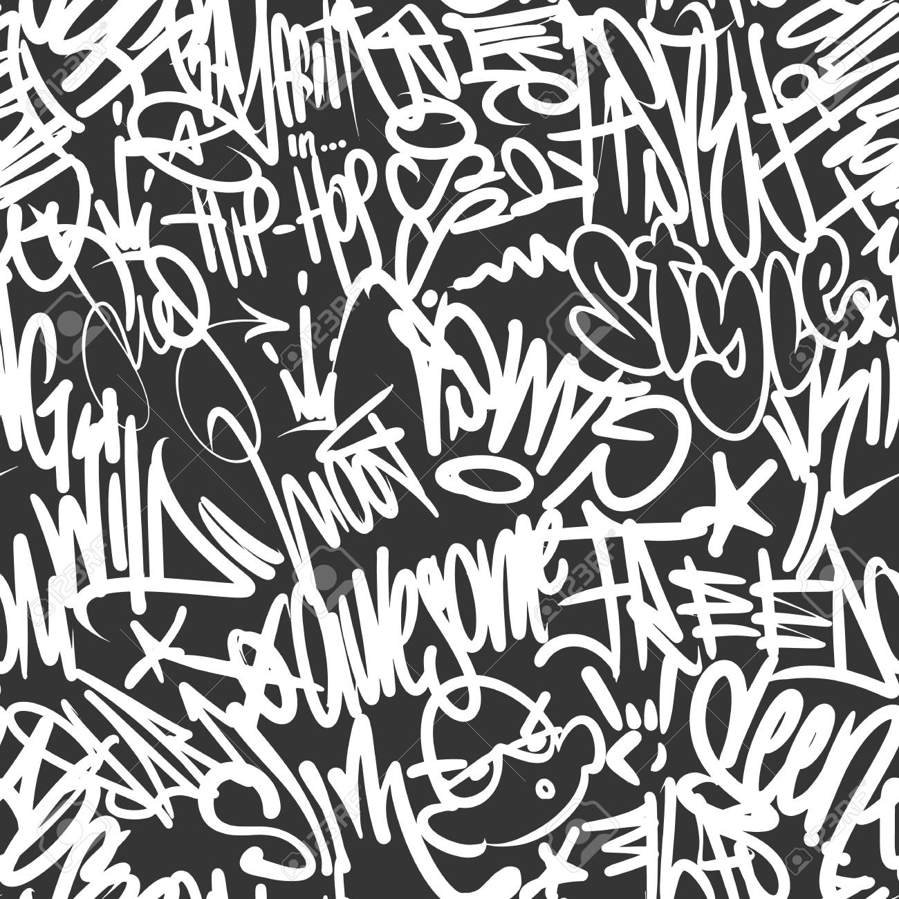 Detail Graffiti Accent Vector Nomer 7