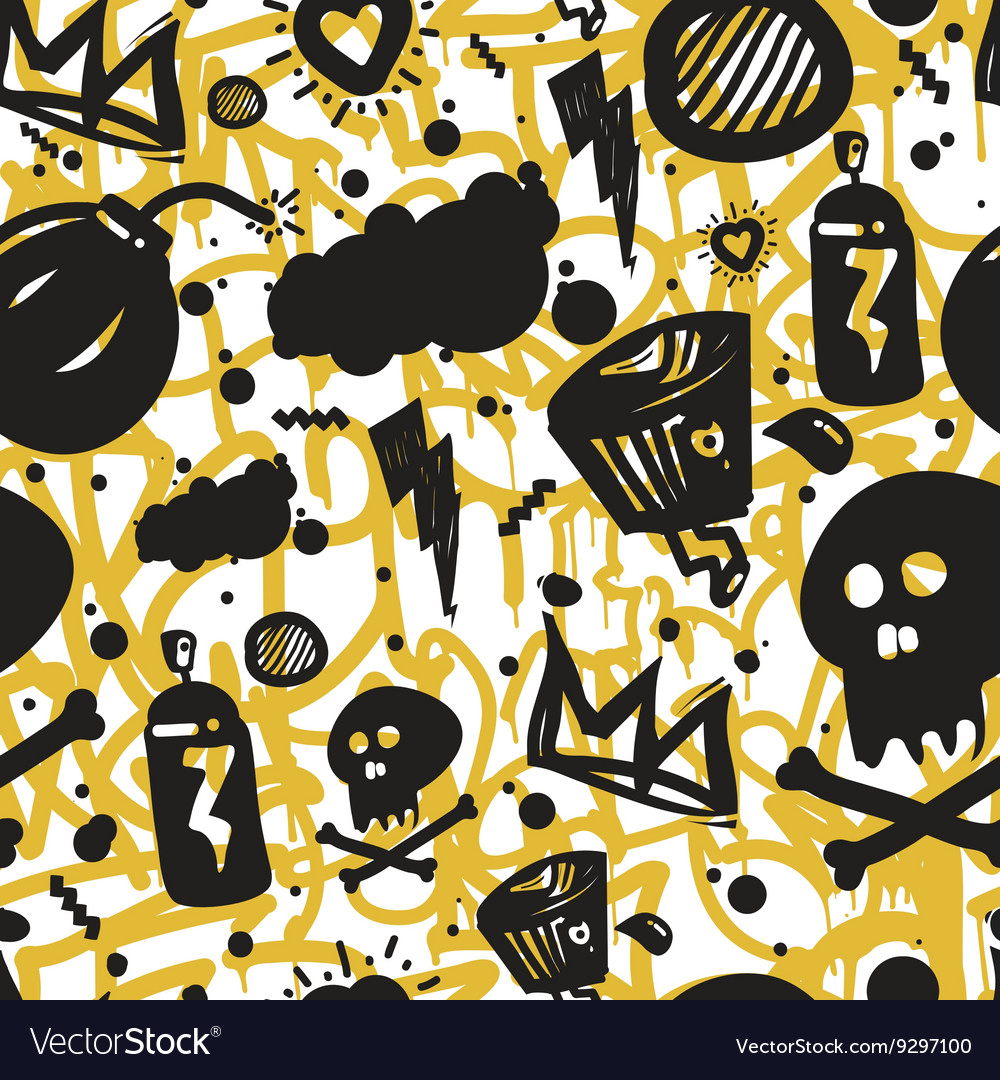 Detail Graffiti Accent Vector Nomer 9