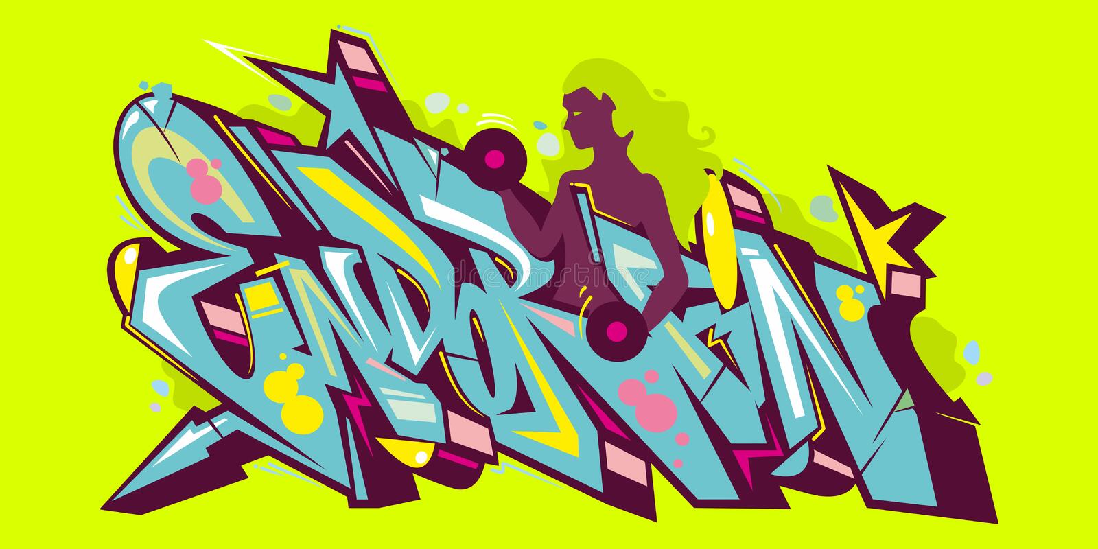 Detail Graffiti Action Camera Vector Nomer 30