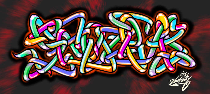 Detail Graffiti Agung Nomer 14