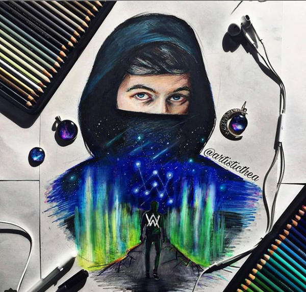 Detail Graffiti Alan Walker Nomer 4