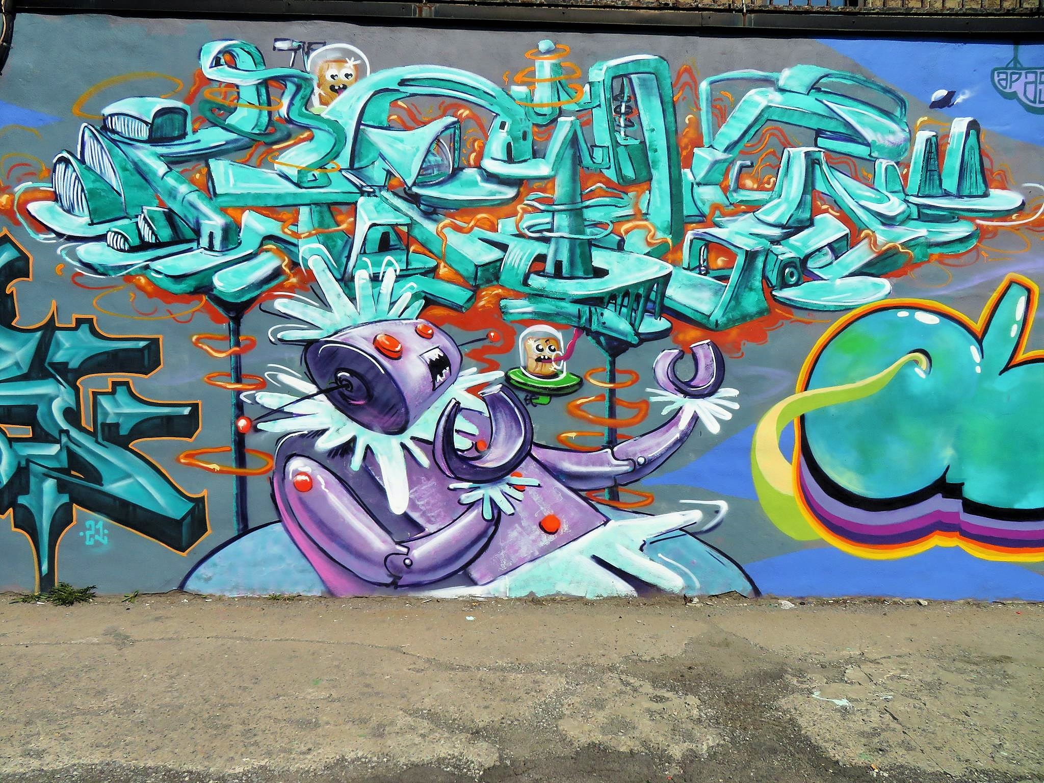 Detail Graffiti Alex Scan Nomer 21