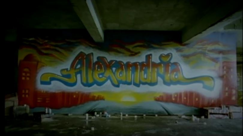 Graffiti Alexandria Peterpan - KibrisPDR