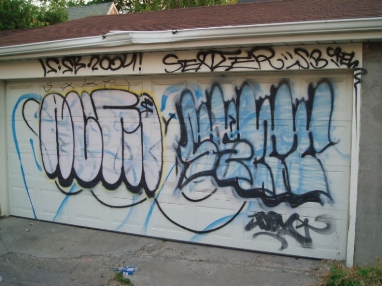 Detail Graffiti Alfa Nomer 22