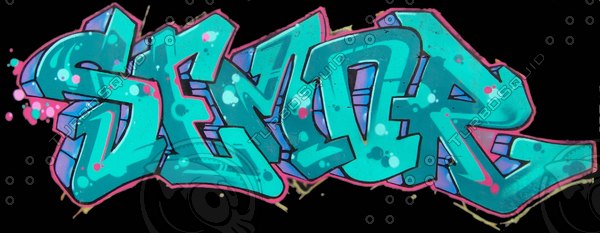 Detail Graffiti Alfa Nomer 33