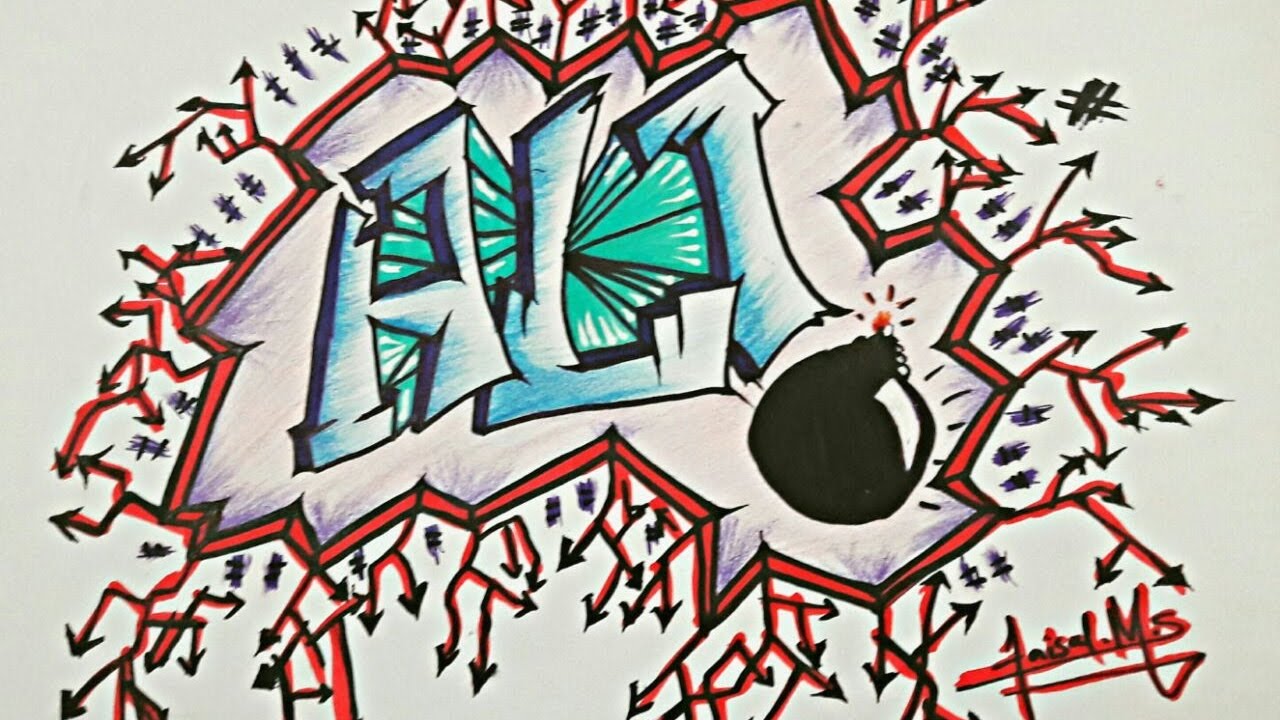 Detail Graffiti Ali Nomer 7