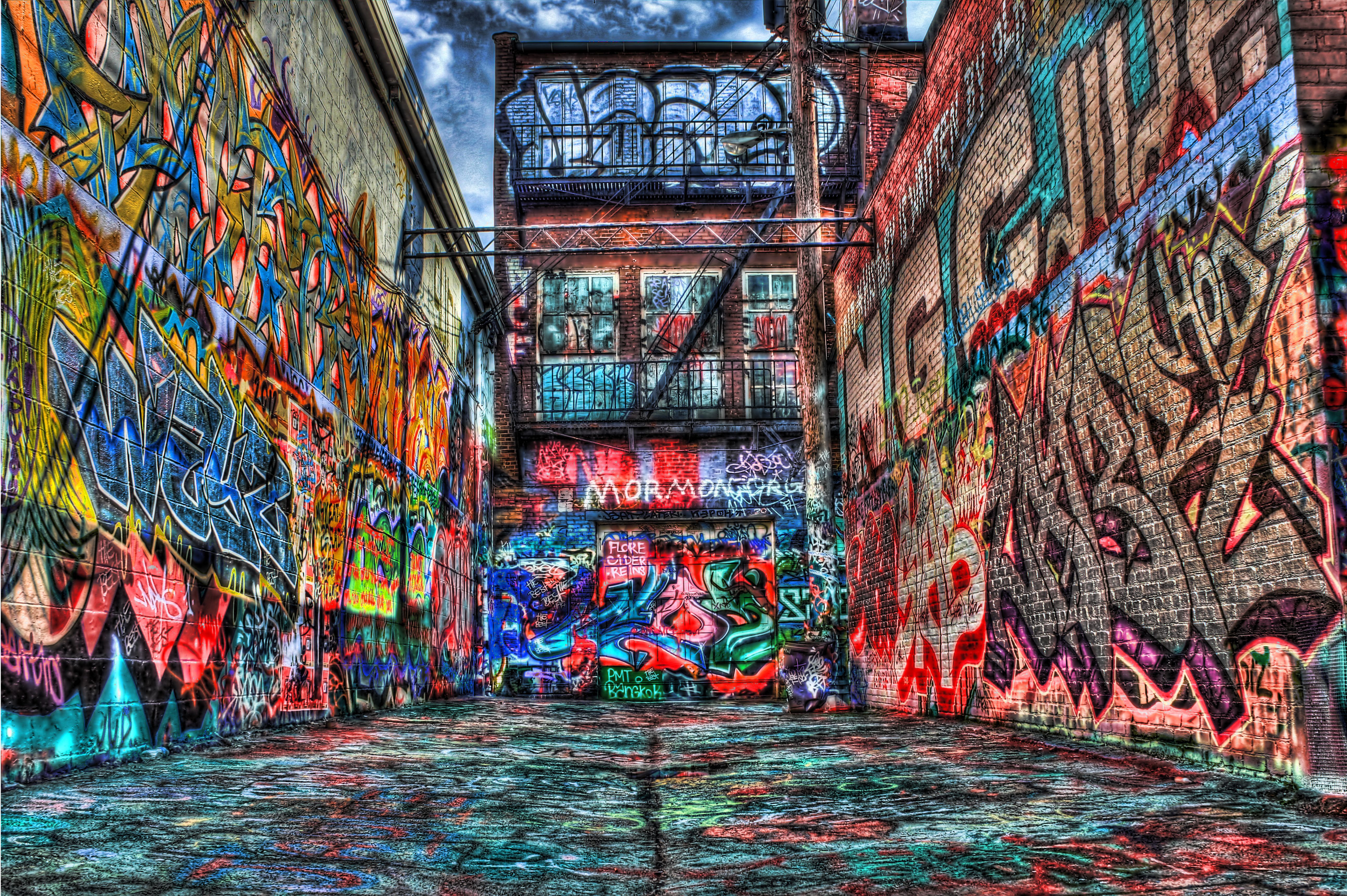Detail Graffiti Alley Nomer 9