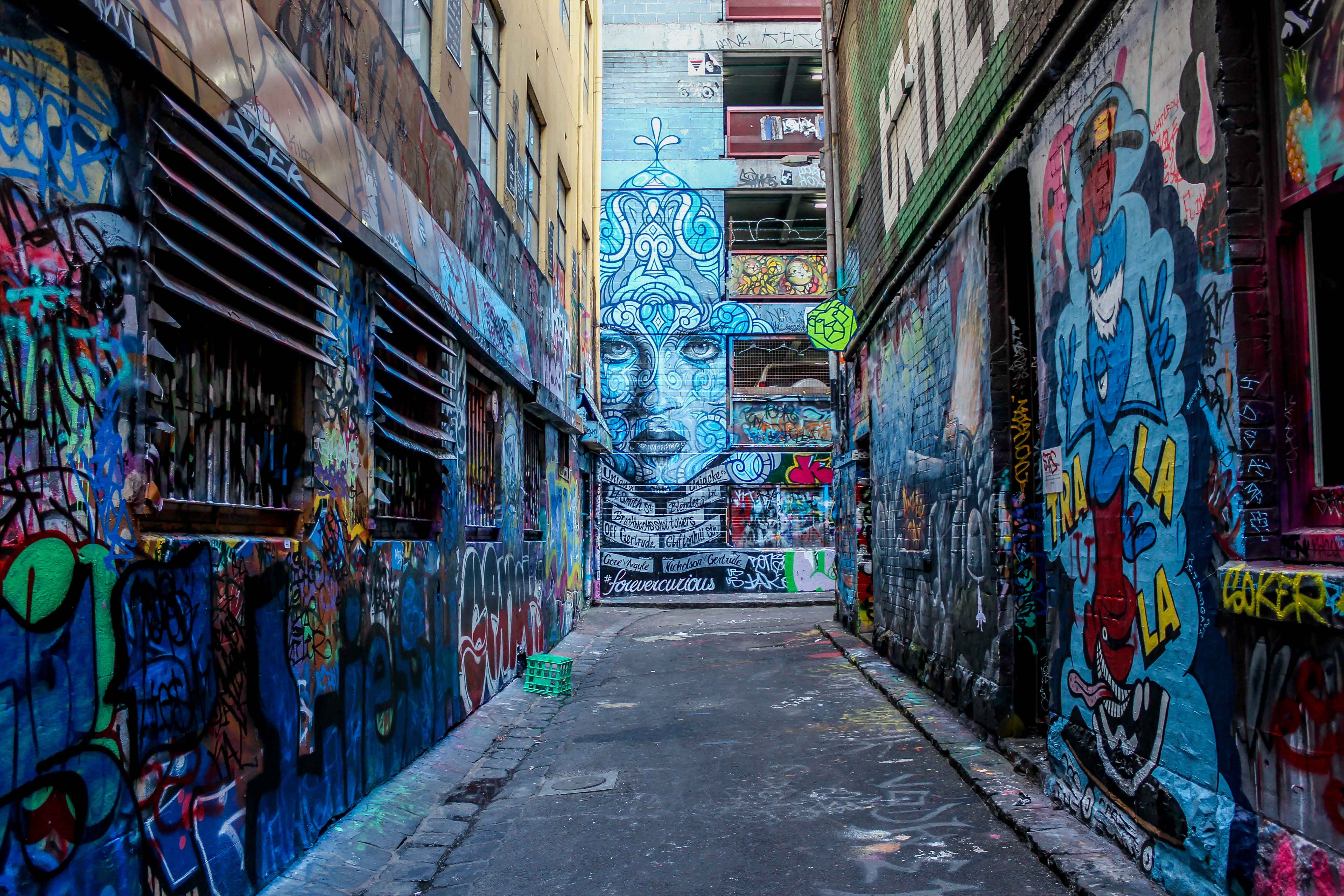 Download Graffiti Alley Melbourne Nomer 14