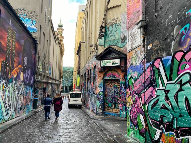 Detail Graffiti Alley Melbourne Nomer 43