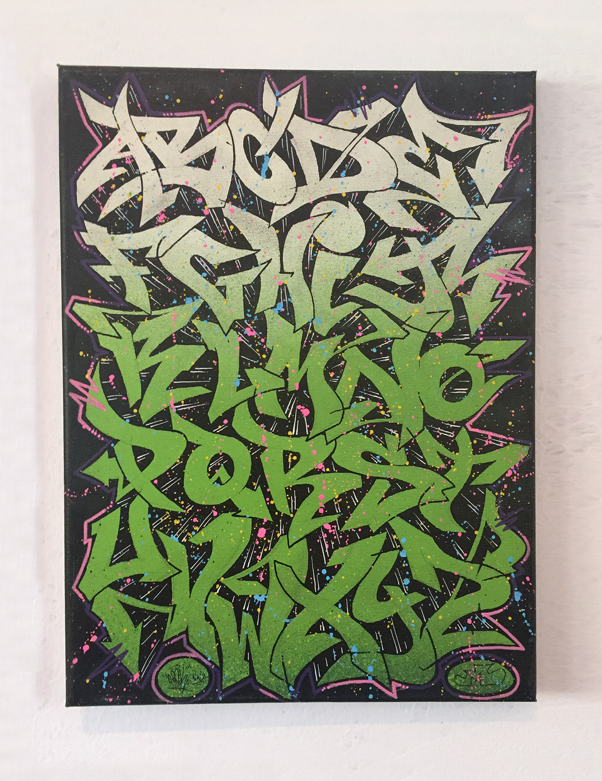 Detail Graffiti Alphabet 2 Nomer 19