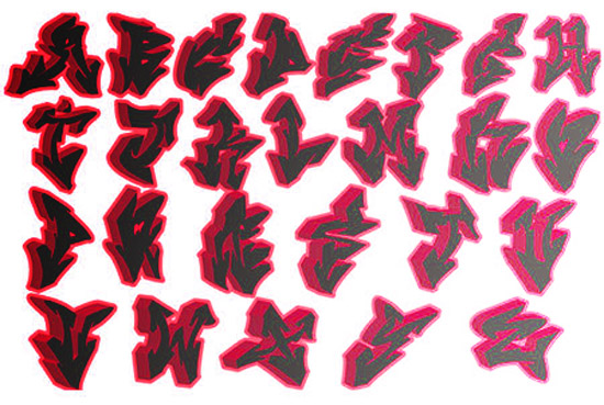Detail Graffiti Alphabet 2 Nomer 30