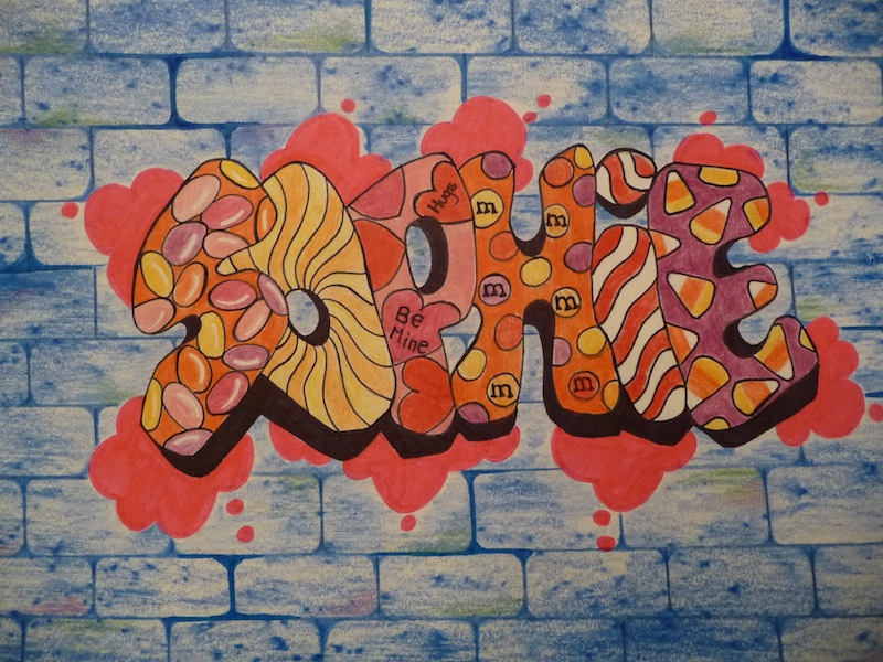 Detail Graffiti Alphabet 2014 Nomer 41