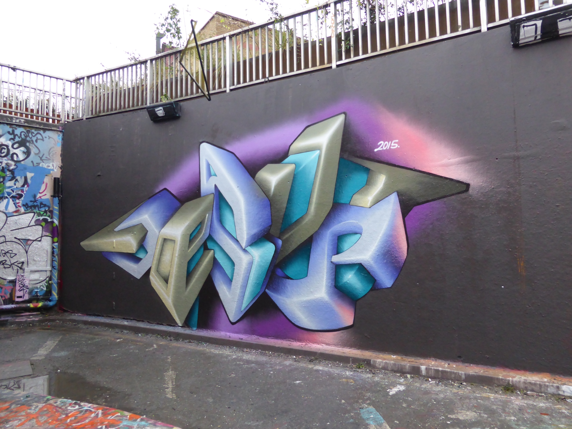 Detail Graffiti Alphabet 2015 3d Nomer 47