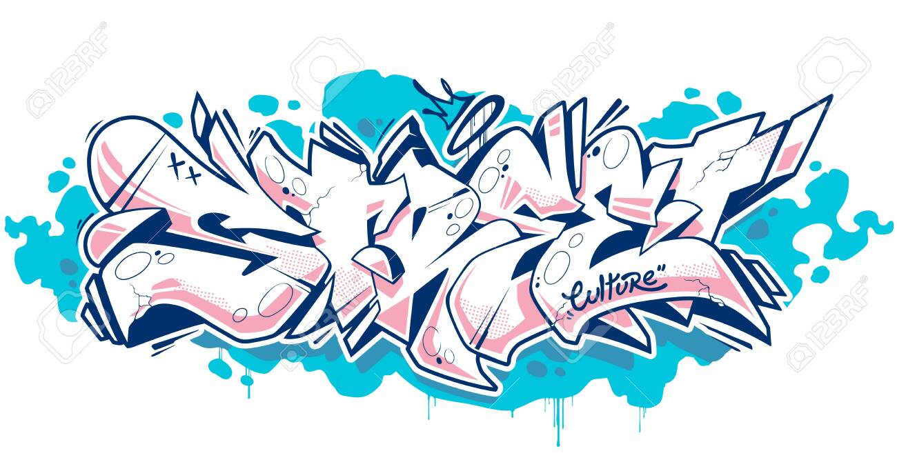 Detail Graffiti Alphabet 3d Style Nomer 22