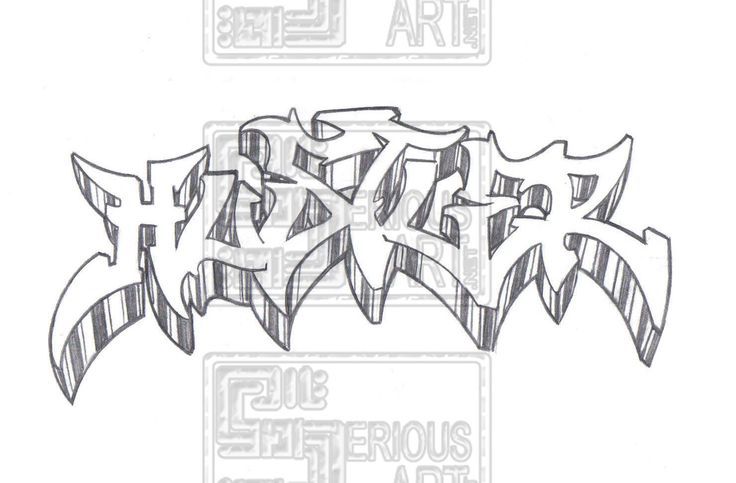 Detail Graffiti Alphabet Az Nomer 47