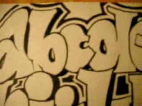 Detail Graffiti Alphabet Block Style Nomer 48