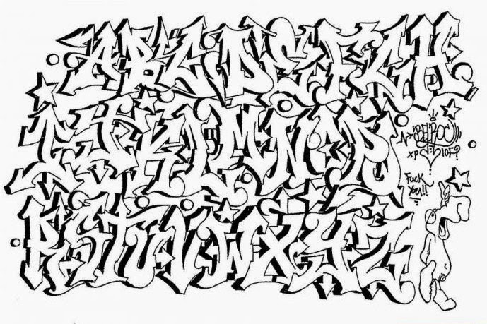 Detail Graffiti Alphabet Bubble Generator Nomer 15