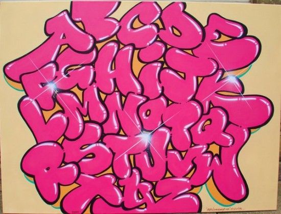 Detail Graffiti Alphabet Bubble Generator Nomer 4