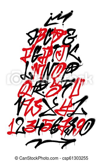 Detail Graffiti Alphabet Calligraphy Nomer 37