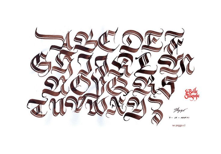Detail Graffiti Alphabet Calligraphy Nomer 42