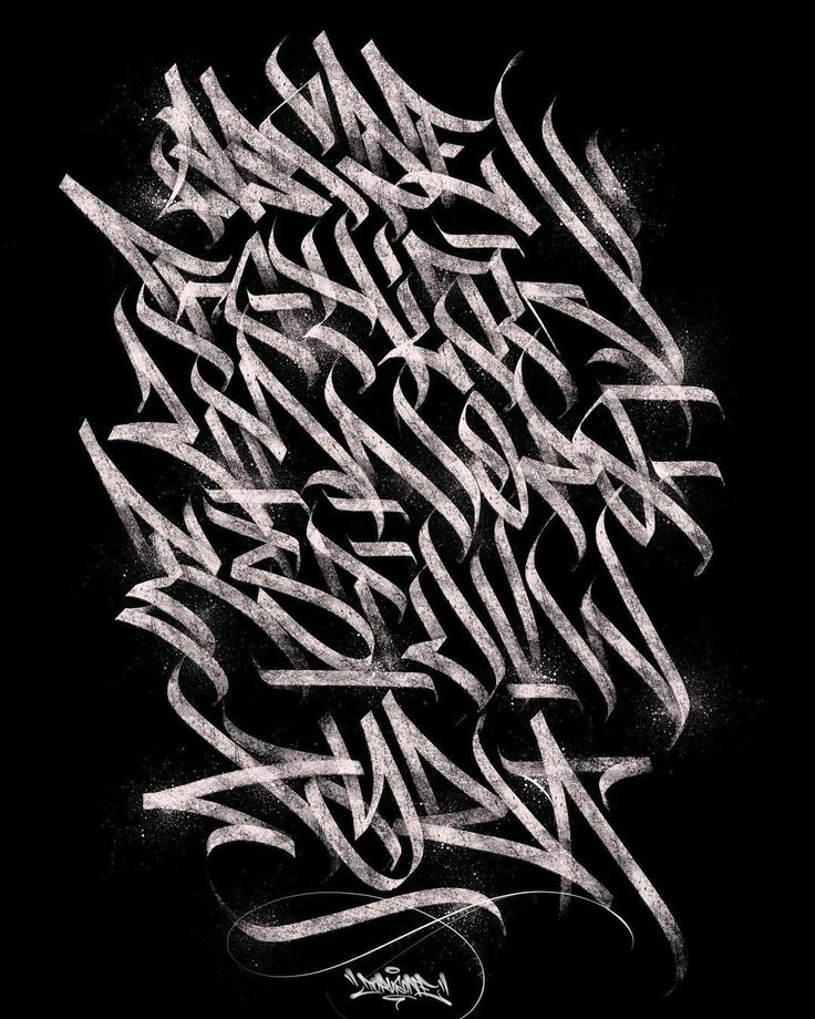 Detail Graffiti Alphabet Calligraphy Nomer 44