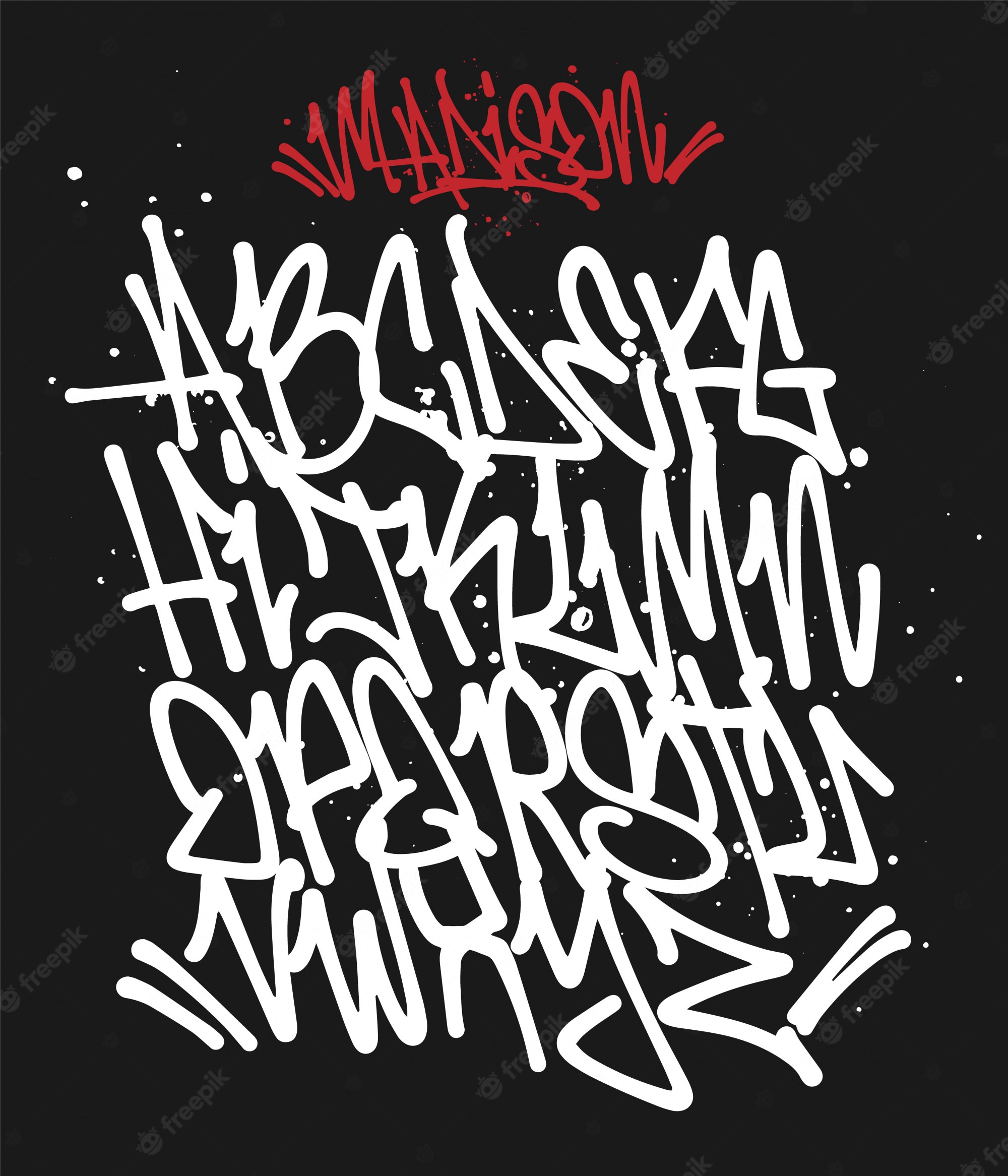 Detail Graffiti Alphabet Calligraphy Nomer 54