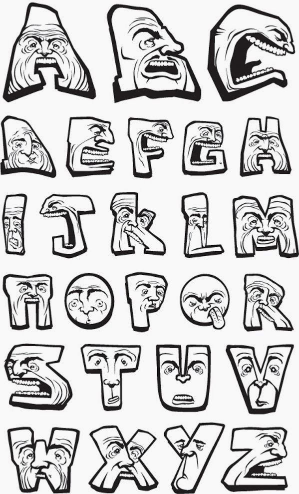 Graffiti Alphabet Create Your Own - KibrisPDR