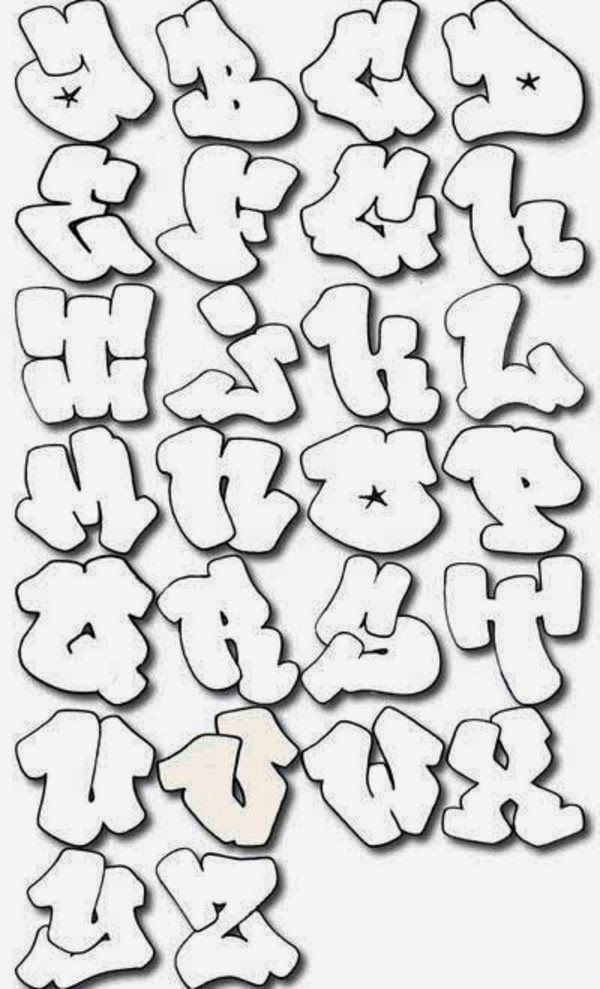 Detail Graffiti Alphabet Create Your Own Nomer 3