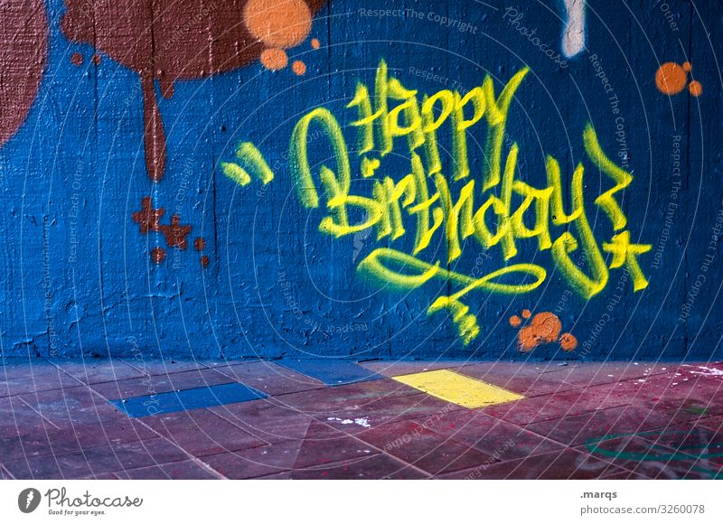 Detail Graffiti Alphabet Happy Birthday Nomer 50