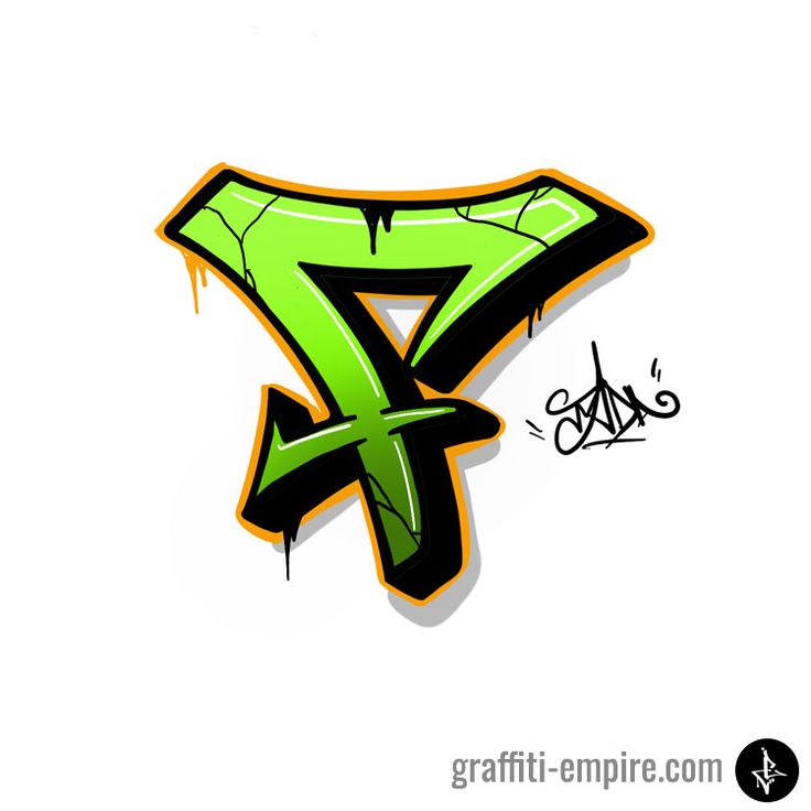 Detail Graffiti Alphabet Letter F Nomer 34