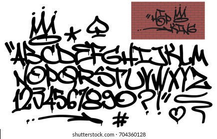Detail Graffiti Alphabet Letter I Nomer 20