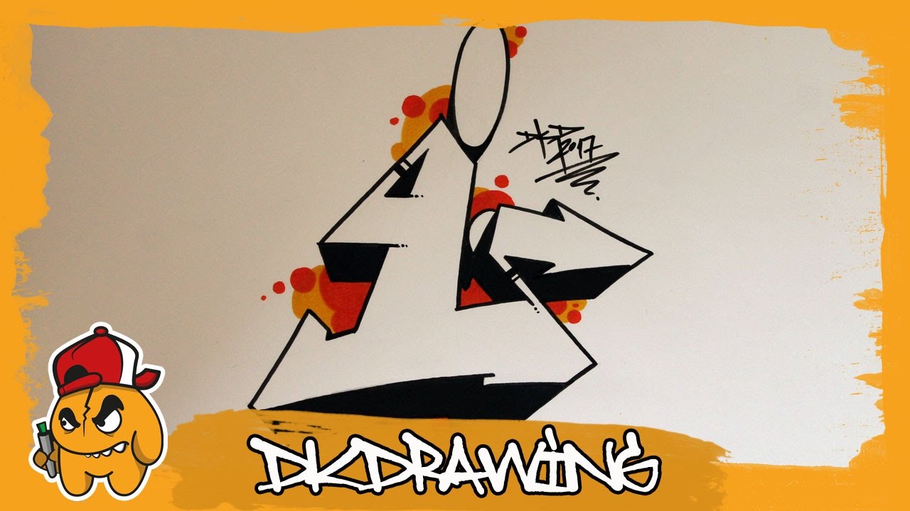 Detail Graffiti Alphabet Letter I Nomer 37