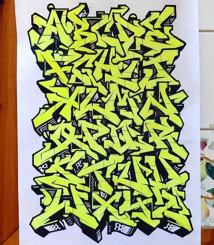 Detail Graffiti Alphabet Letters 2 Nomer 14