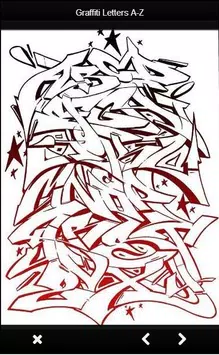 Detail Graffiti Alphabet Letters A Z Menggunsksn Pensil Nomer 16