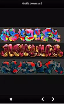 Detail Graffiti Alphabet Letters A Z Menggunsksn Pensil Nomer 28