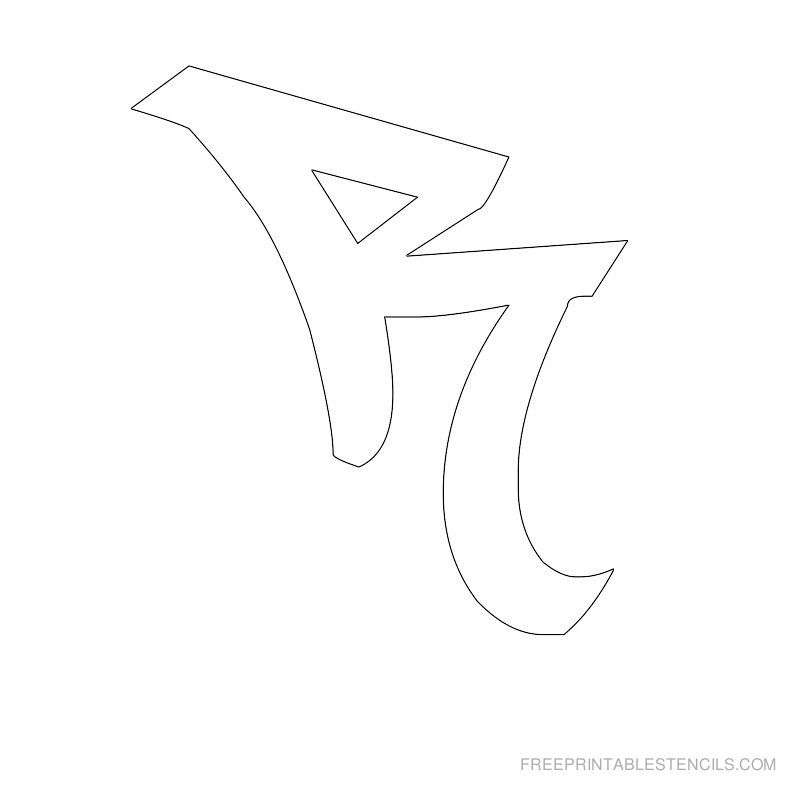 Detail Graffiti Alphabet Letters Template Nomer 35