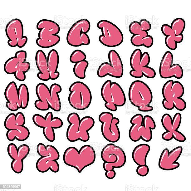 Detail Graffiti Alphabet Lucu Nomer 22
